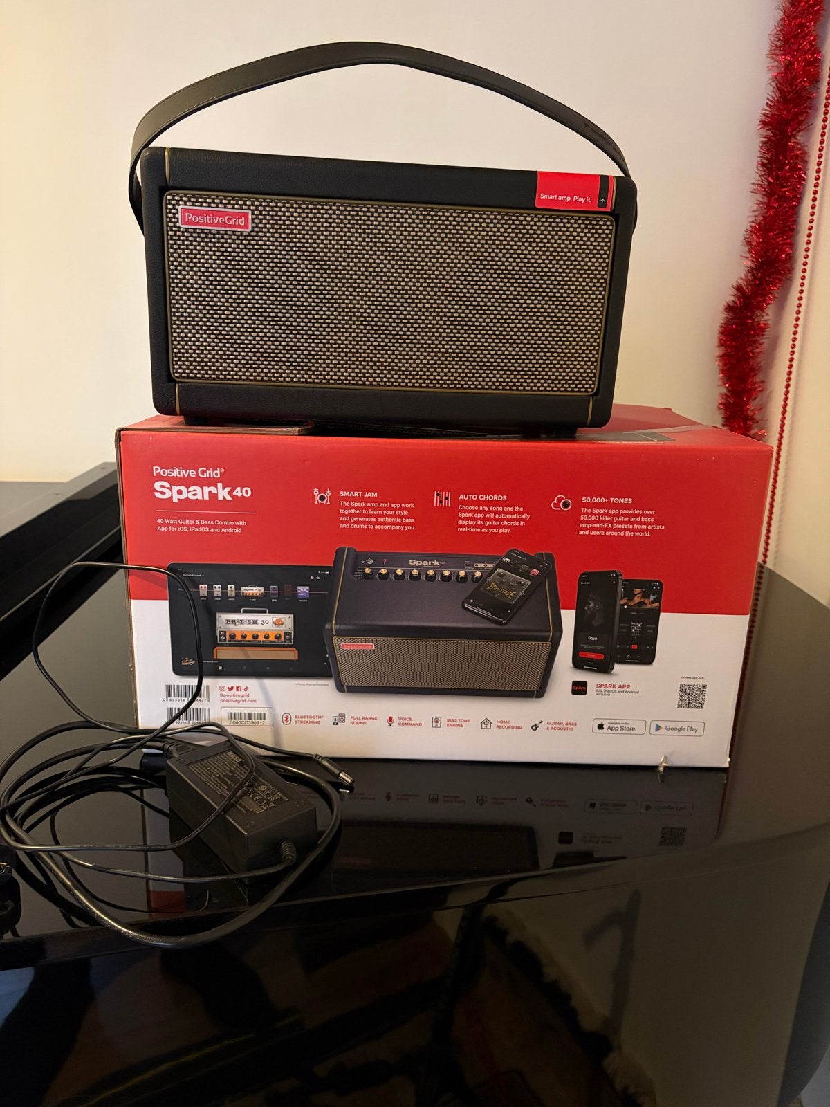 Positive Grid Spark 40 Gitaarversterker met bas functie, Ophalen of Verzenden, Zo goed als nieuw, Gitaar, Minder dan 50 watt