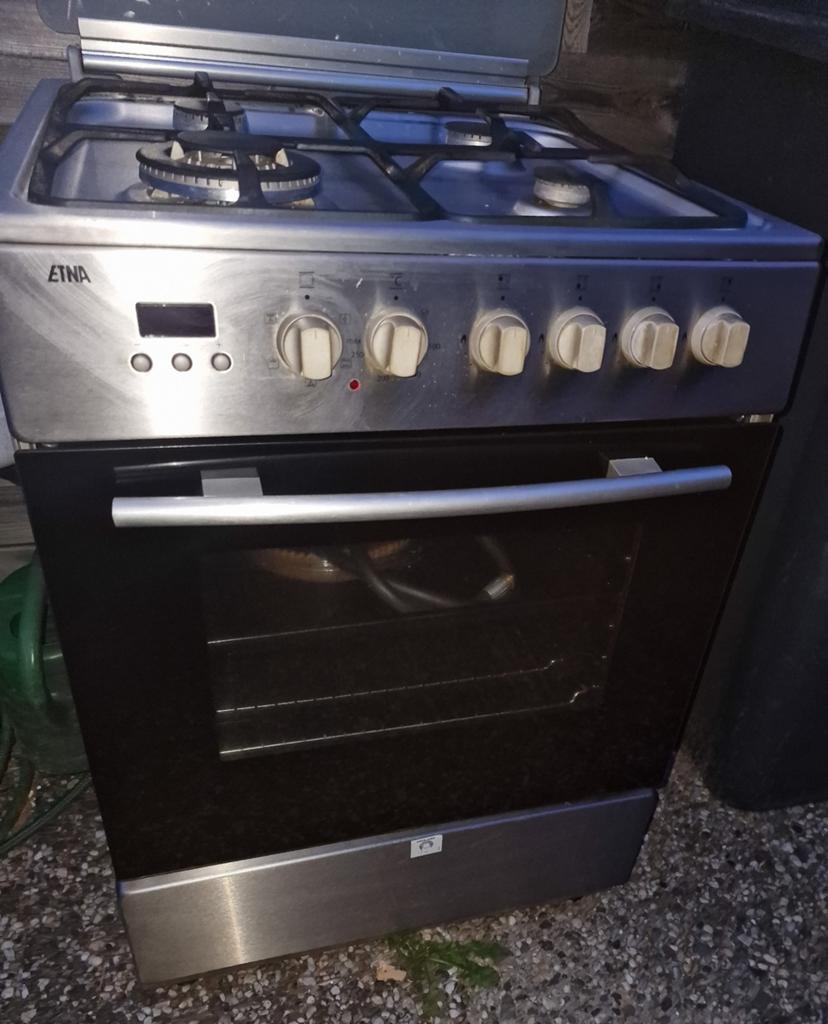ETNA Vrijstaand Gasfornuis met Oven, Gebruikt, 60 cm of meer, Gas, Vrijstaand