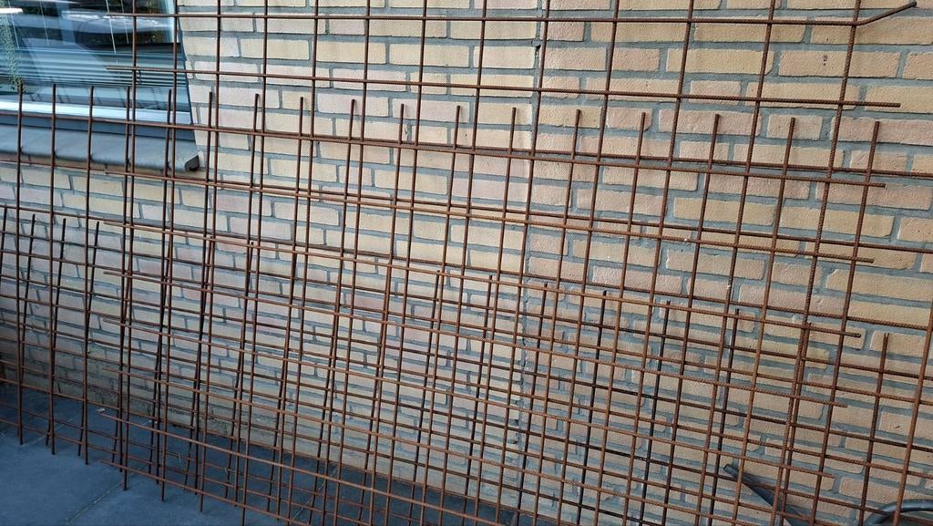 bouwstaalmat betongaas betonmat wapeningsstaal fundering 8mm, Doe-het-zelf en Verbouw, Ophalen, Nieuw, 250 mm of meer, Overige typen