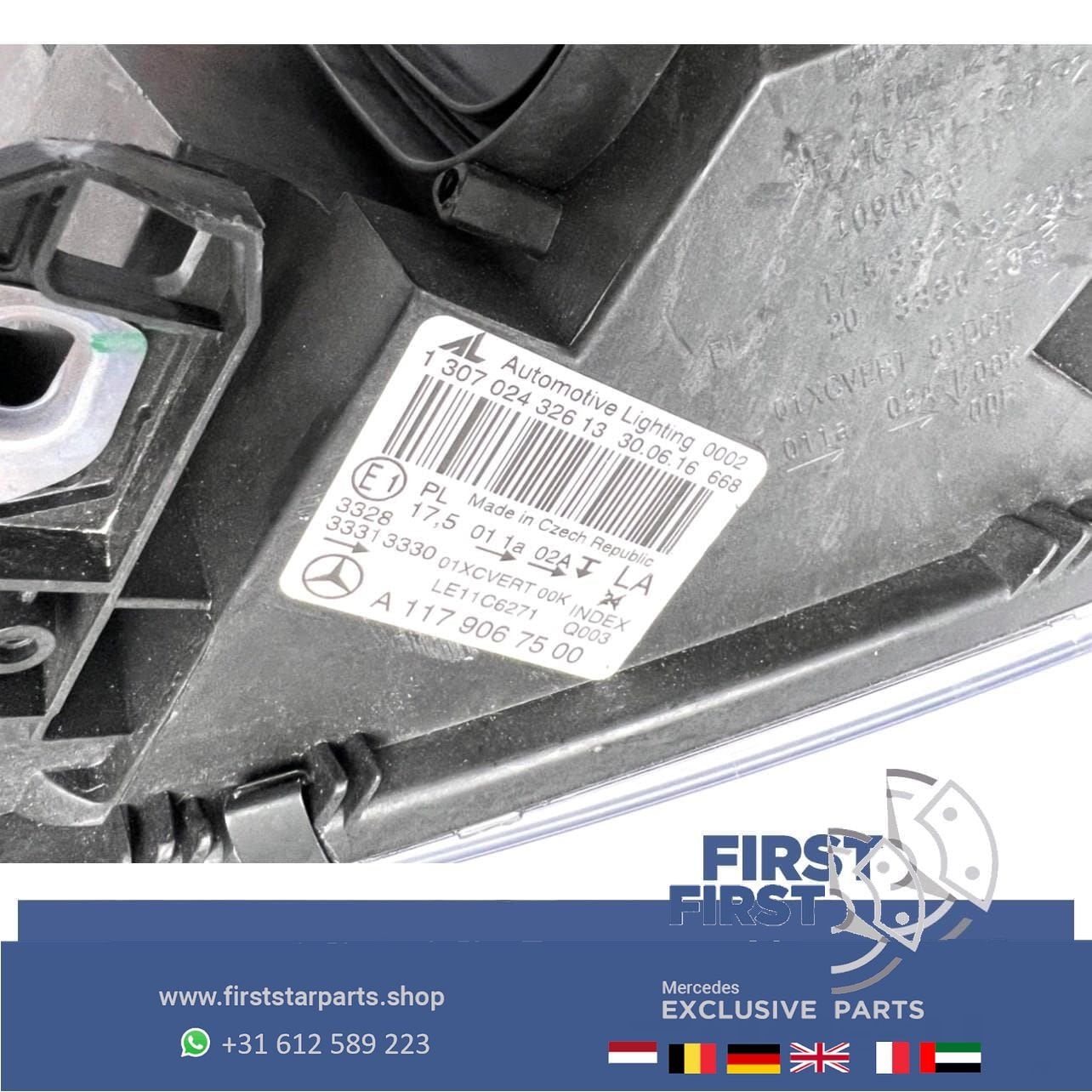 W117 X117 CLA ILS BIXENON LED Koplamp LINKS Mercedes 2013-20, Gebruikt, -, Ophalen of Verzenden, -