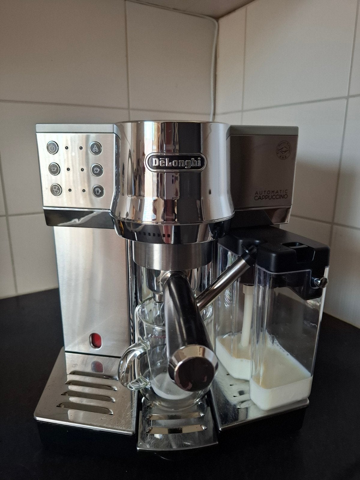 De'Longhi EC 850.M / EC 860.M espressomachine., Witgoed en Apparatuur, Ophalen, Zo goed als nieuw, Espresso apparaat, Gemalen koffie