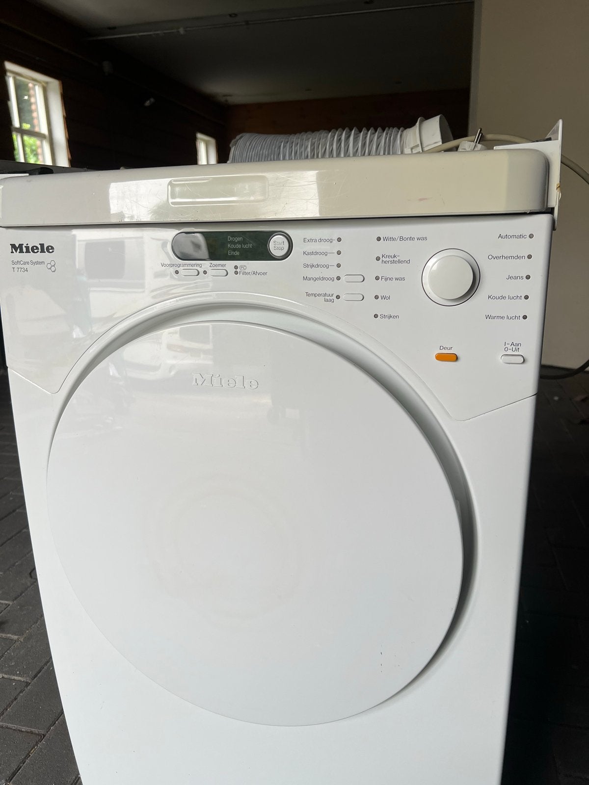 Miele T7734 Luchtafvoer Wasdroger - Goede Staat