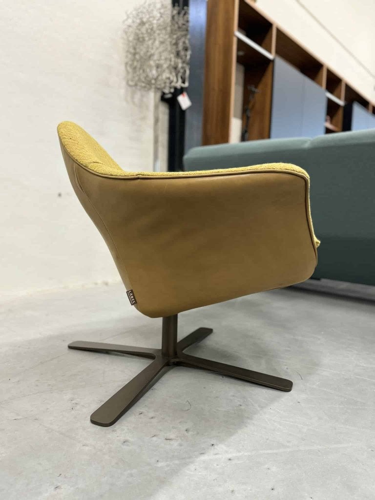 Nieuw Label van den Berg Seat 24 Draai Fauteuil Geel Stoel, Ophalen, 75 tot 100 cm, Label, 75 tot 100 cm