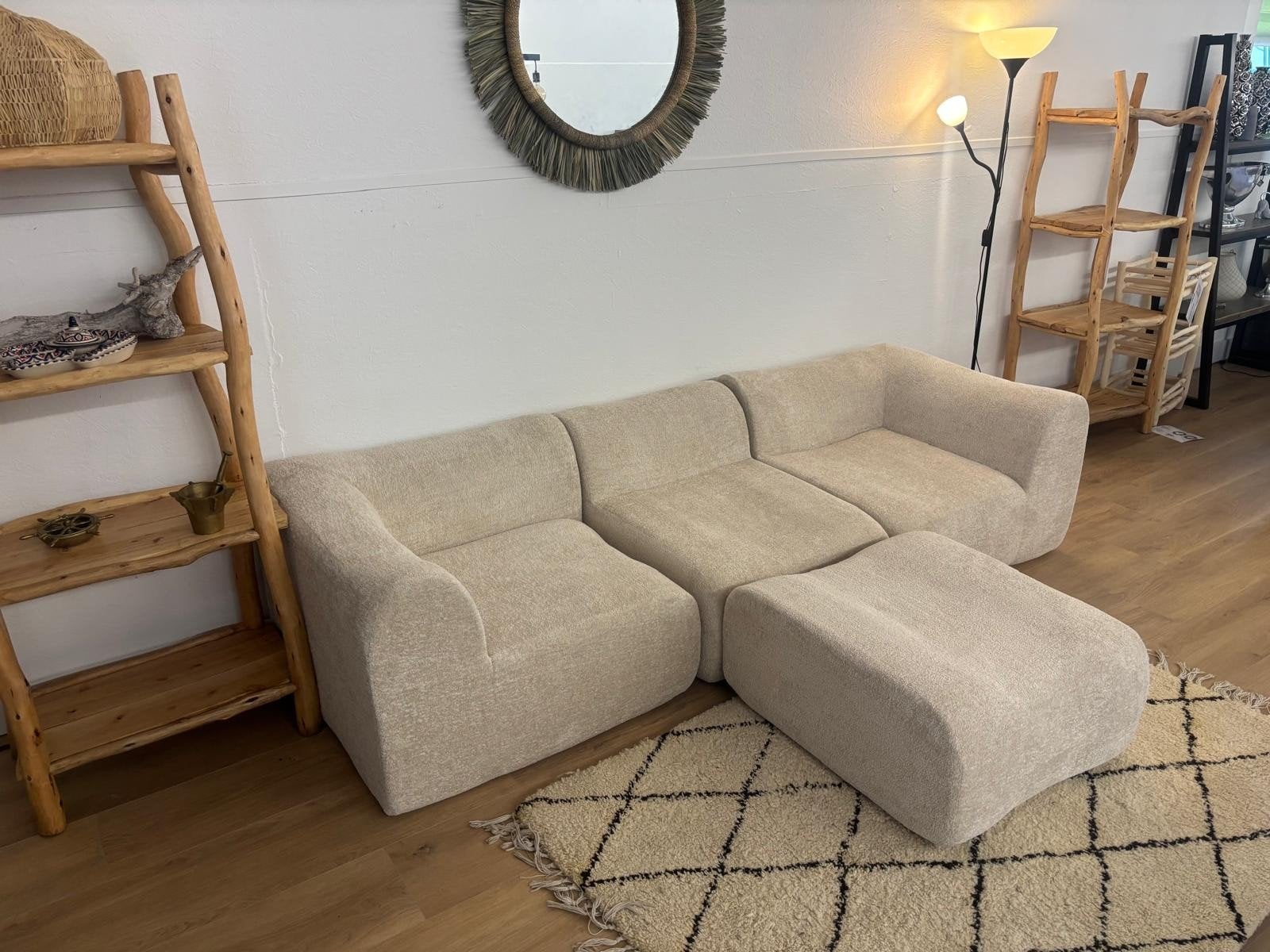 Nieuw in doos - Vacuüm verpakte modulaire bank, Zwart, 75 m² of meer, Nieuw, Info@homefriesland.nl