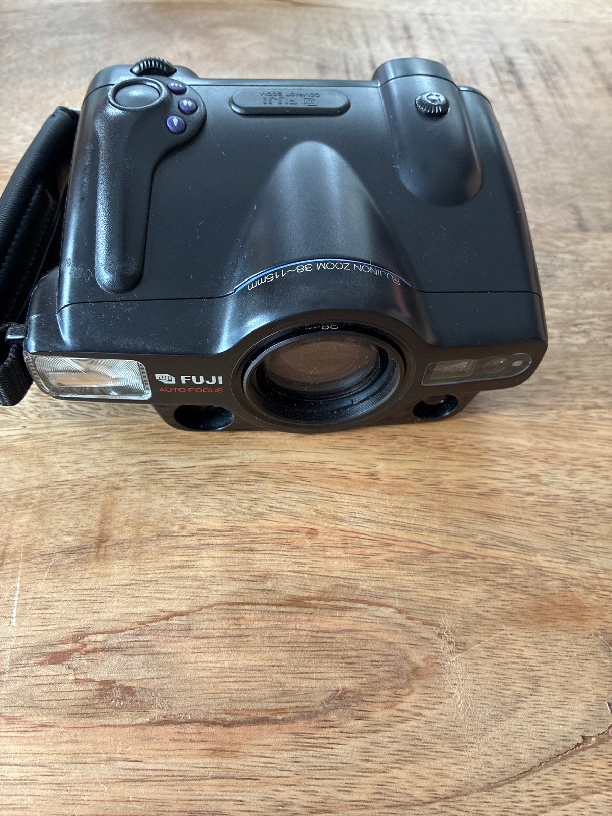Fuji Auto Focus Compact Camera - Fujinon Zoom 38-115mm, Ophalen of Verzenden, Gebruikt, Compact, Fuji