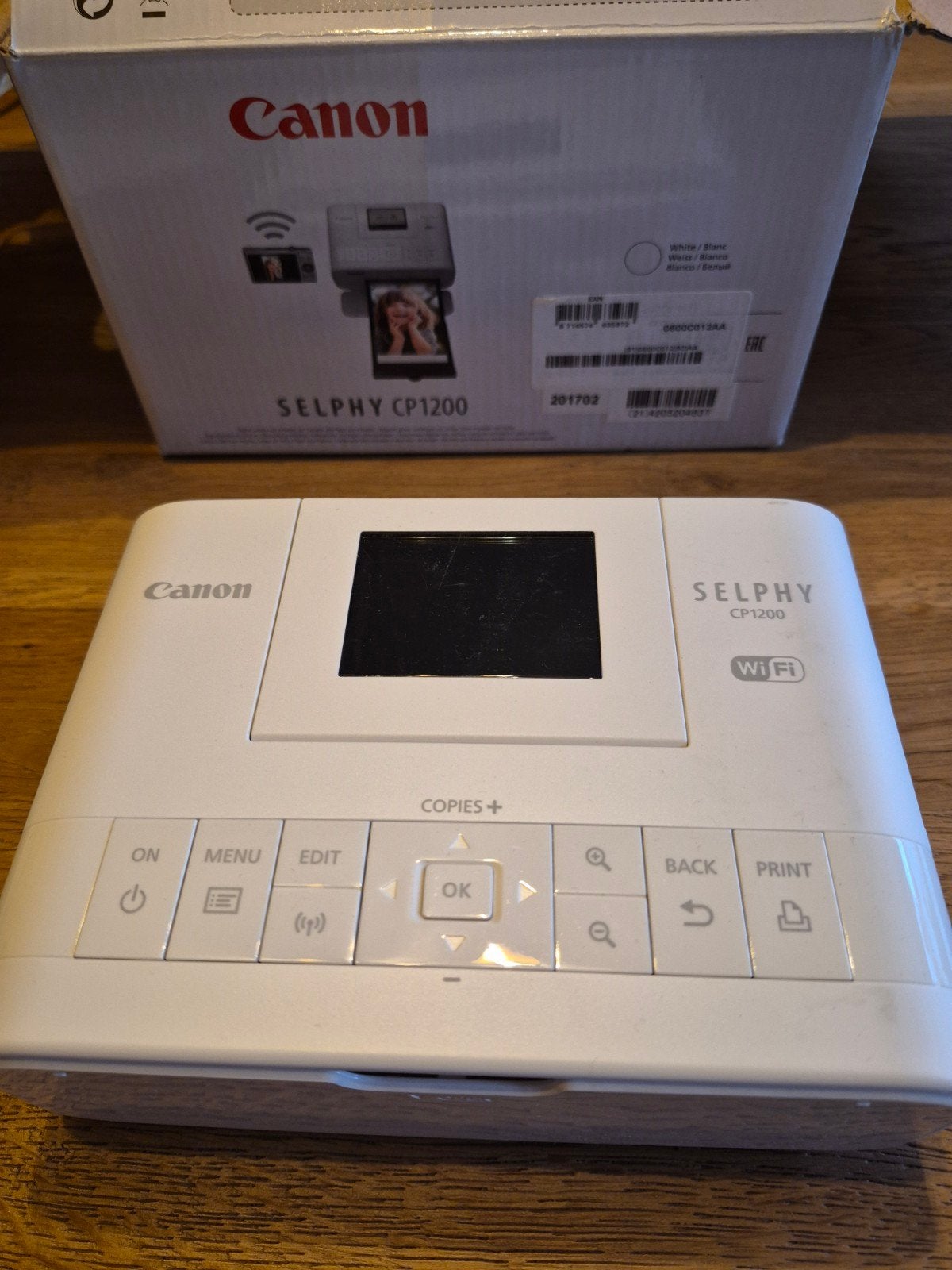Nieuwe Canon SELPHY CP1200 fotoprinter + RP-54 set, Fotoprinter, Canon, Ophalen of Verzenden, Overige technieken