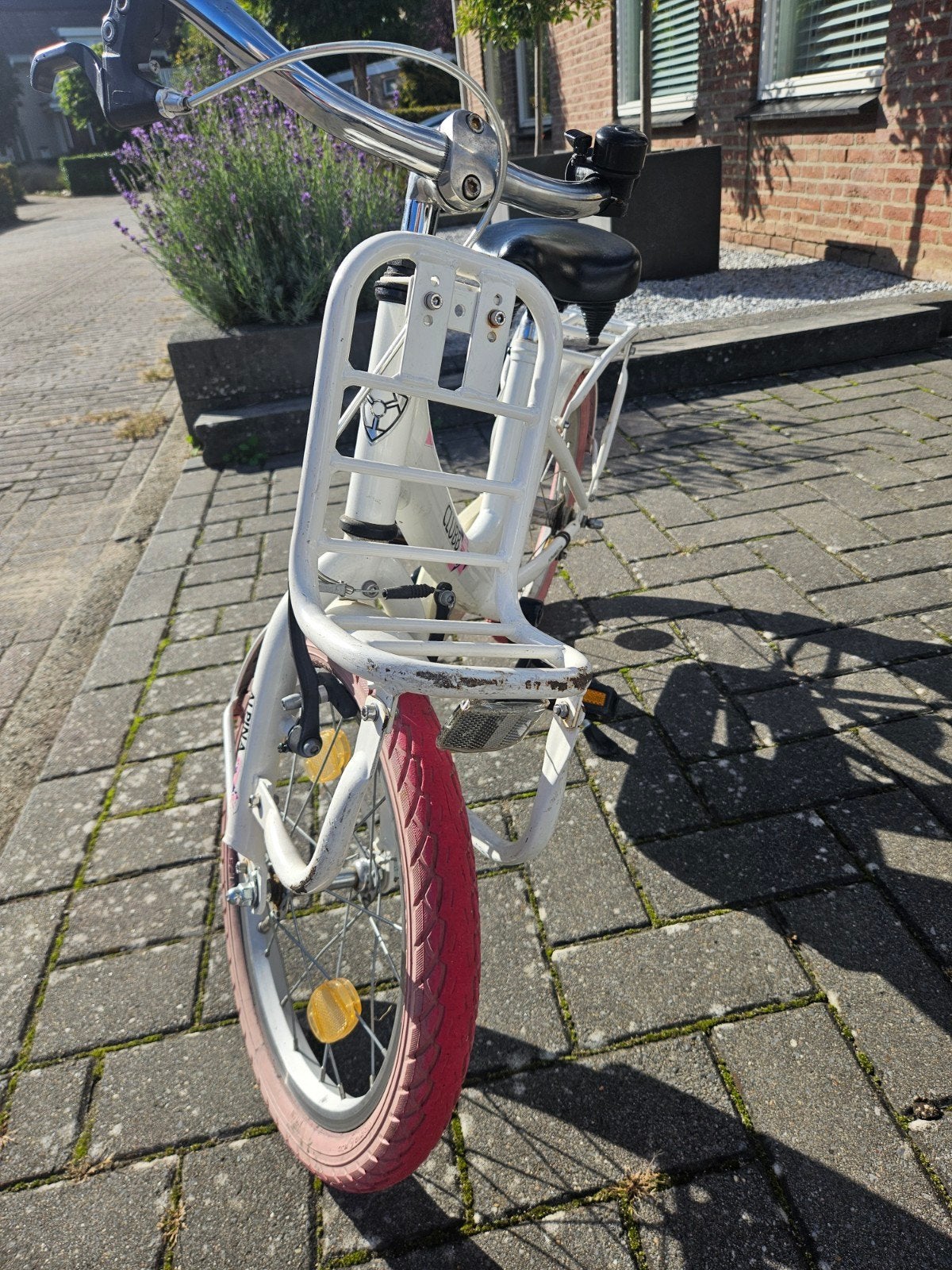 Alpina Clubb 16 inch kinderfiets met zijwieltjes, Fietsen en Brommers, Ophalen, Zijwieltjes, Alpina, 16 tot 20 inch
