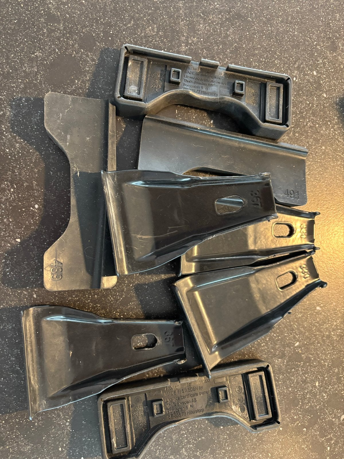 Thule voeten kit voor toyota auri, Ophalen of Verzenden, Gebruikt