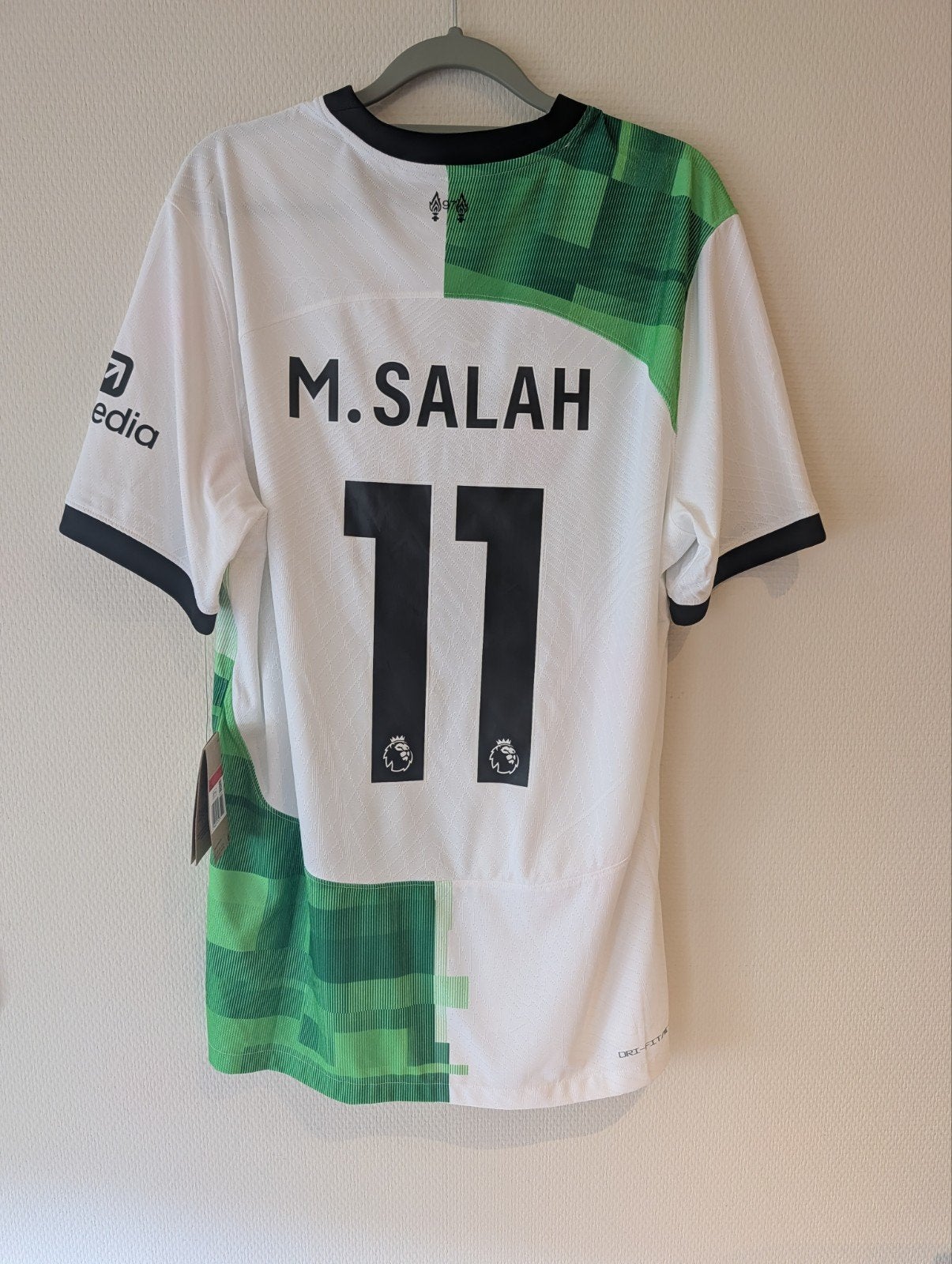 Nike Liverpool FC Uitshirt 2023 2024 Match ADV M Salah 11 Ma, Verzenden, Nieuw