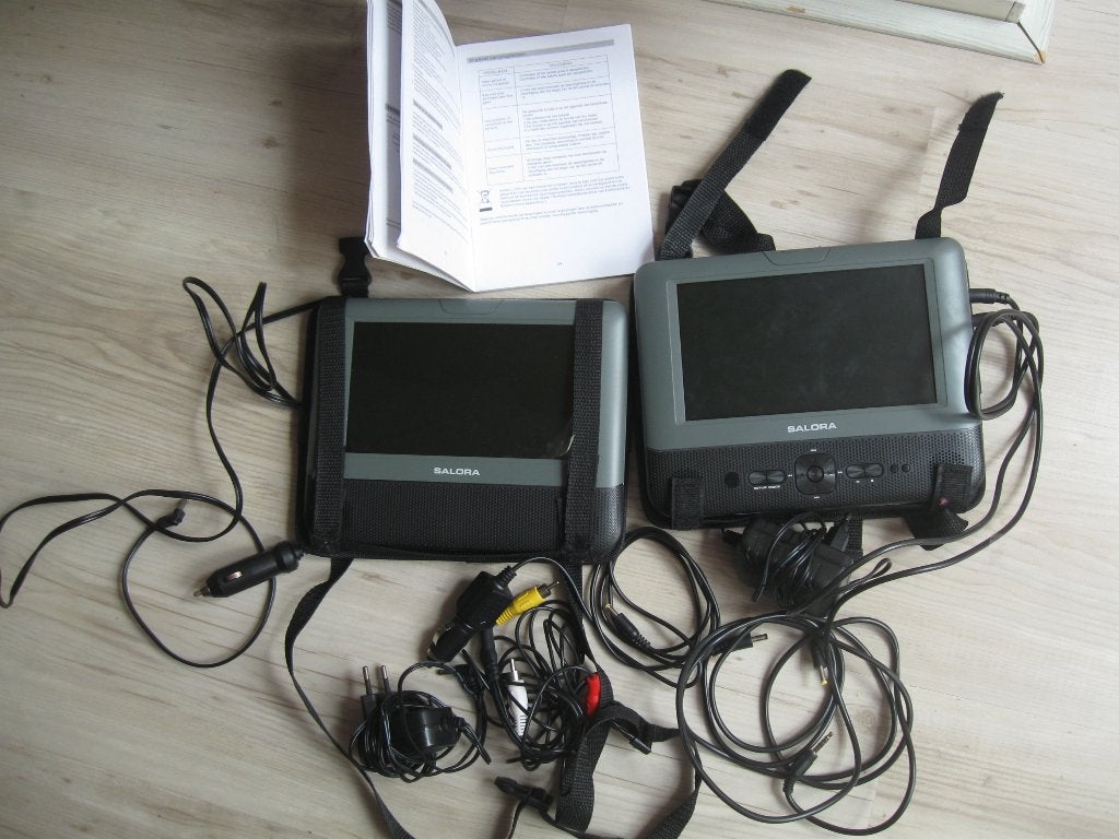 SALORA dvd spelers voor bv in de auto werken goed, Audio, Tv en Foto, Dvd-spelers, Gebruikt, Dvd-speler, Overige merken, Draagbaar