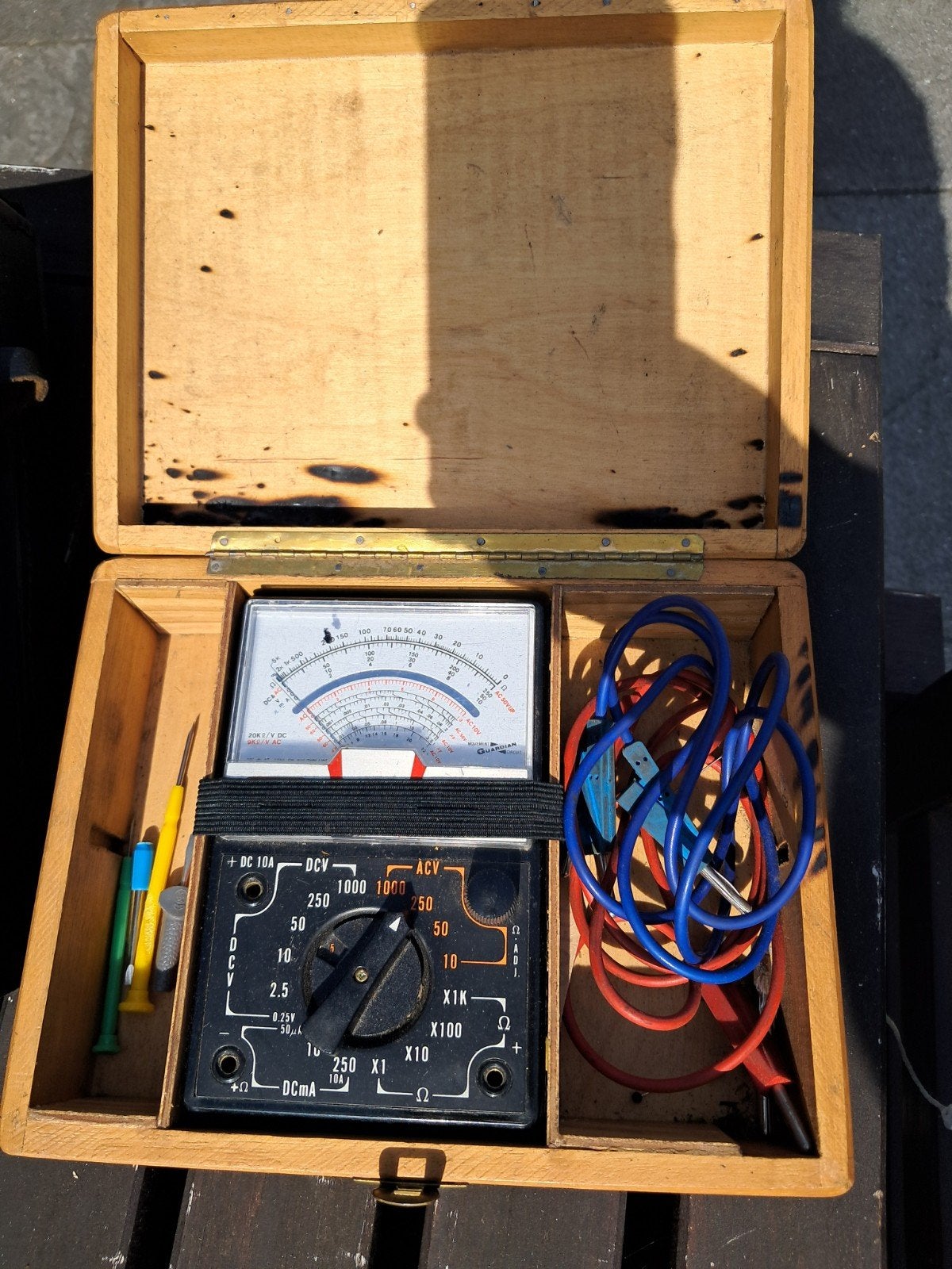 multimeter voor electriciteit, Doe-het-zelf en Verbouw, Meetapparatuur, Ophalen, Gebruikt, Elektriciteit
