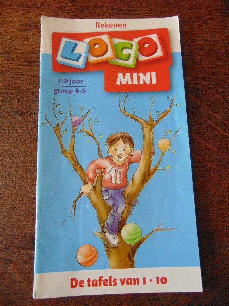 Mini Loco De Tafels van 1 tot 10, Kinderen en Baby's, Speelgoed | Educatief en Creatief, Gebruikt, Rekenen, Ontdekken, Ophalen of Verzenden