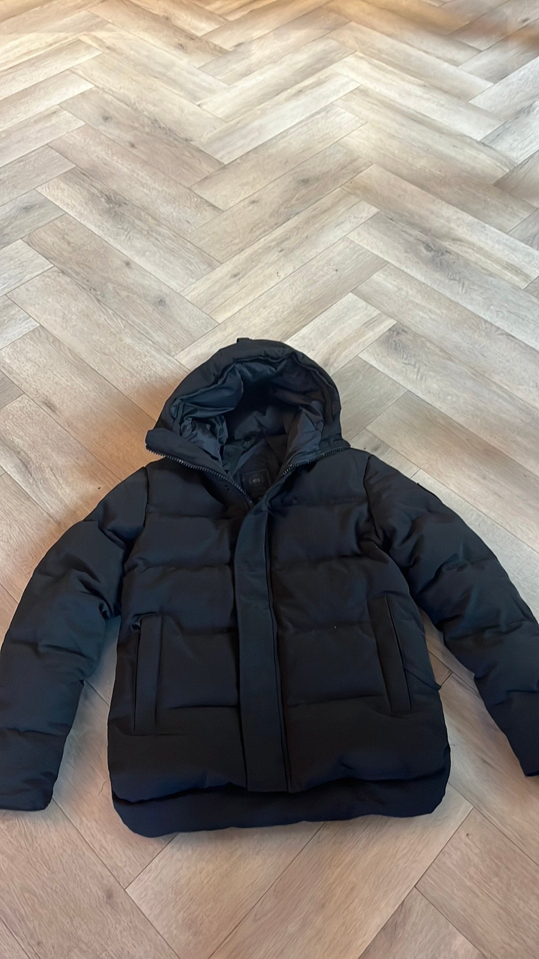 Canda goose jas, Kleding | Heren, Verzenden, Gedragen, Maat 48/50 (M), Zwart