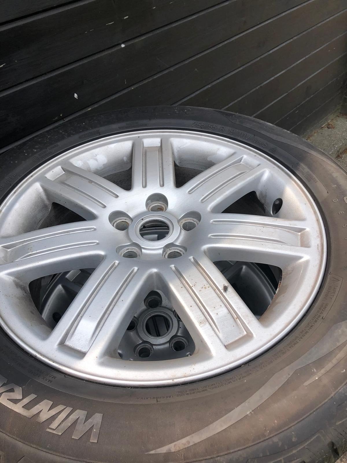 Zgan! Range Rover 19 inch velgen en Vredestein Winterbanden, Auto-onderdelen, Banden en Velgen, 255 mm, Nieuw, Winterbanden, Ophalen
