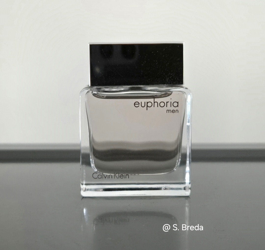 Calvin Klein - Euphoria men - volle miniatuur 15 ml, Ophalen of Verzenden, Miniatuur, Gevuld