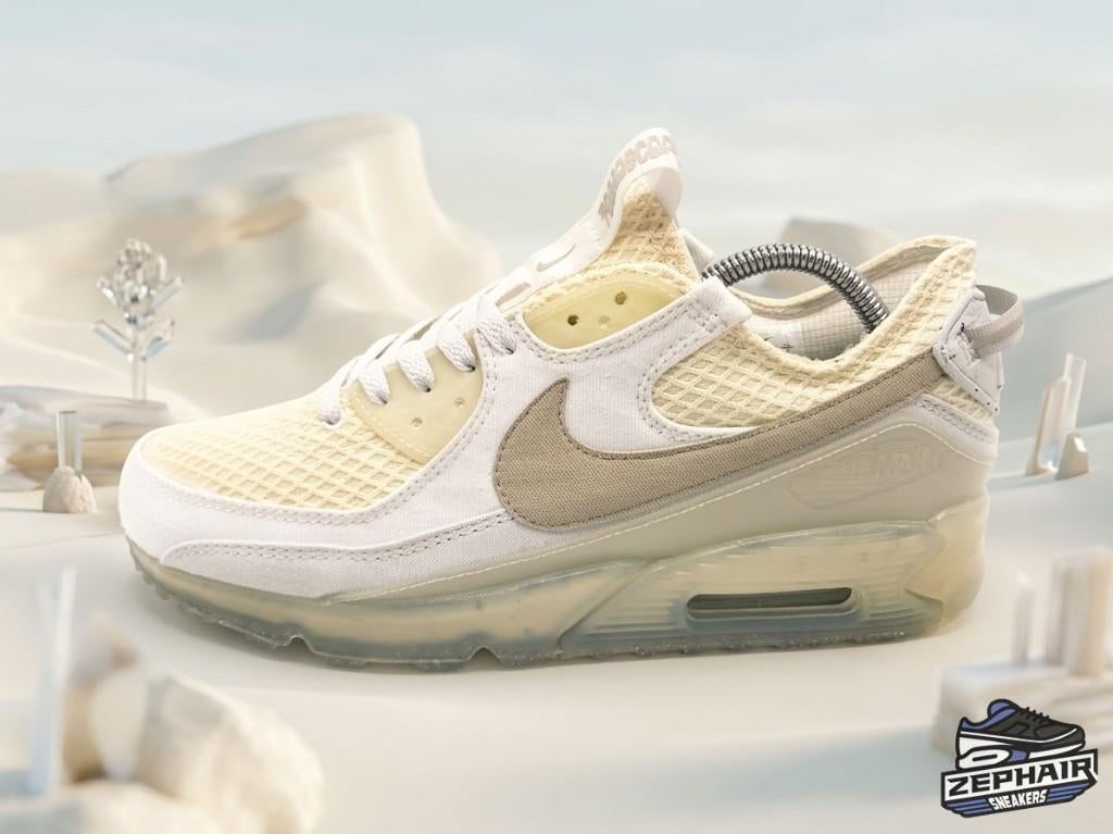 Nike Air Max 90 TerraScape 'White/Rattan Sail' EU44 2022, Colosseum 1, 1213 NL Hilversum, Nederland, Wit, Nike, Ophalen of Verzenden