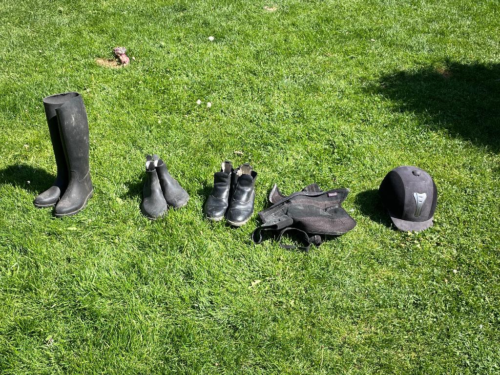 Paardrijspullen T.E.A.B., Dieren en Toebehoren, Paardrijkleding, Ophalen, Gebruikt, Kinderen, Overige soorten