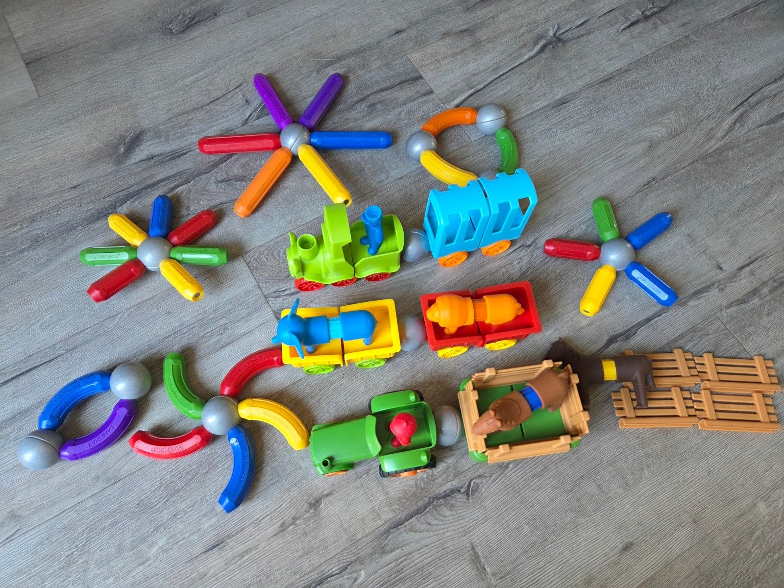 Verschillende SmartMax en magnetische bouwsets, Kinderen en Baby's, Speelgoed | Bouwstenen, Ophalen of Verzenden, Gebruikt, Overige merken