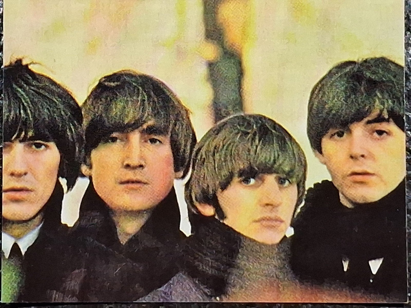 Vintage Ansichtkaart The Beatles - Zeldzaam verzamelobject, Ophalen of Verzenden, 1960 tot 1980, Ongelopen, Engeland