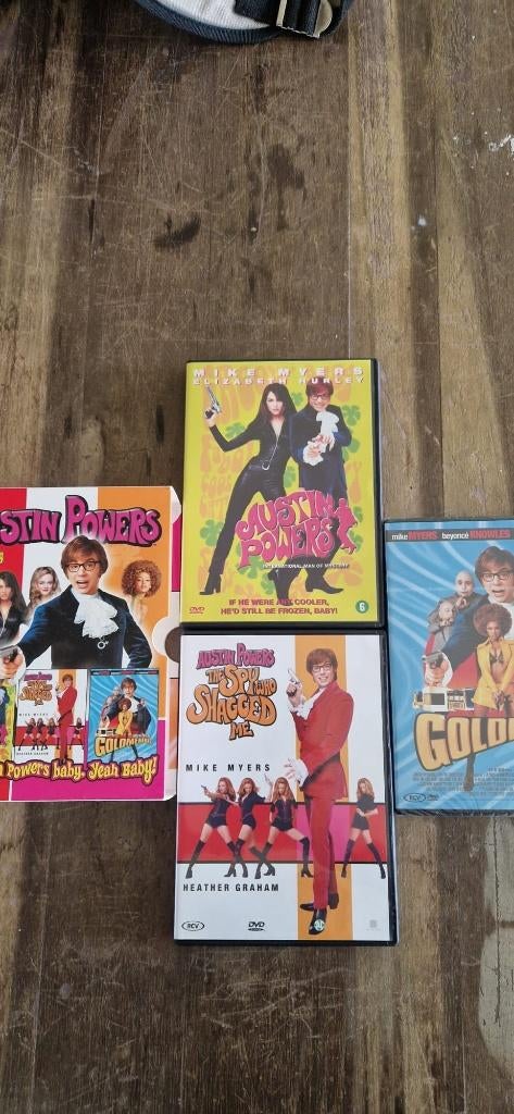 Austin Powers Totally Groovy Collection, Alle leeftijden, Verzenden, Zo goed als nieuw, Actiekomedie