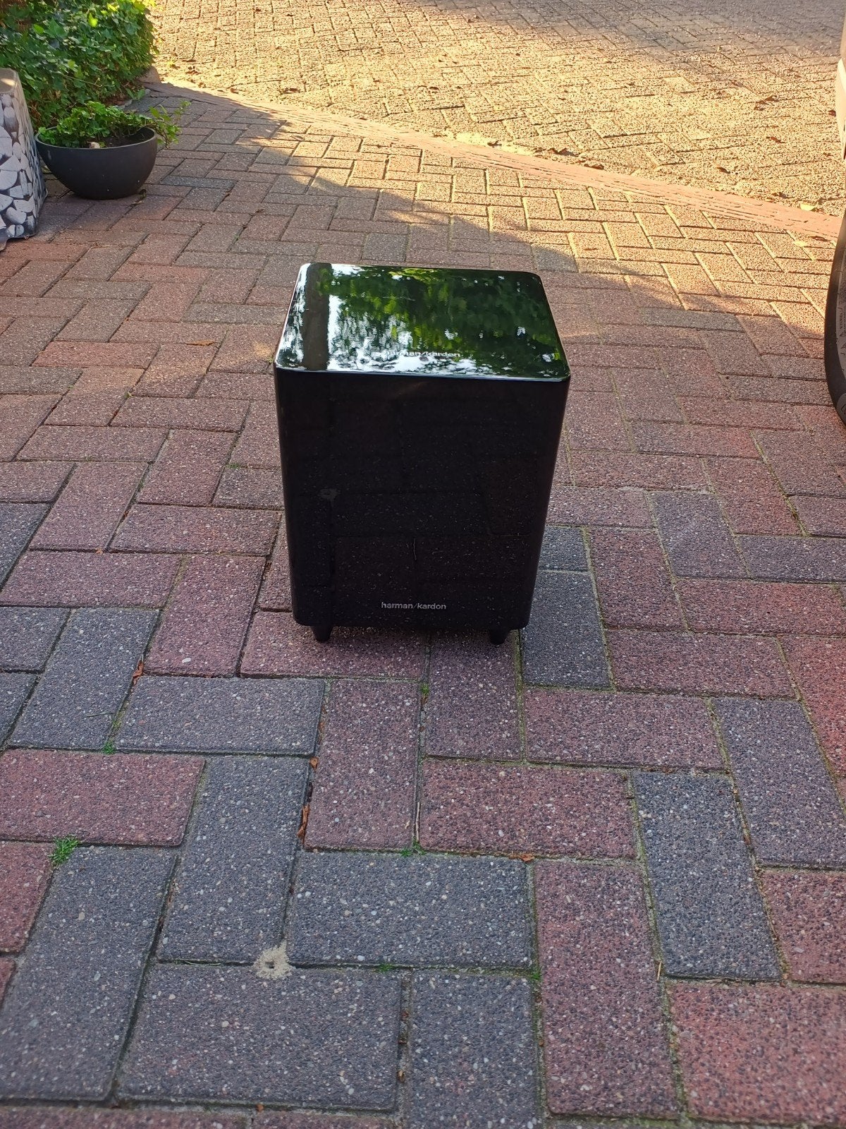 Harman Kardon HKTS210SUB/230 Subwoofer, 150 watt of meer, Subwoofer, Ophalen of Verzenden, Niet werkend