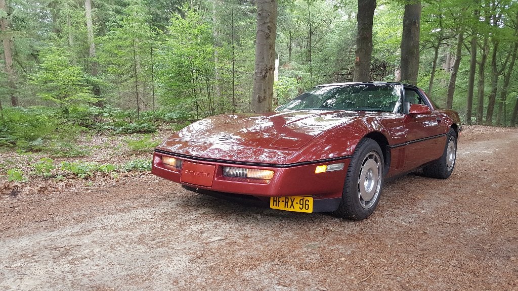 Chevrolet Corvette 5.7 AUT K6 1984 Rood, Auto's, Automaat, 8 cilinders, Leder, Corvette