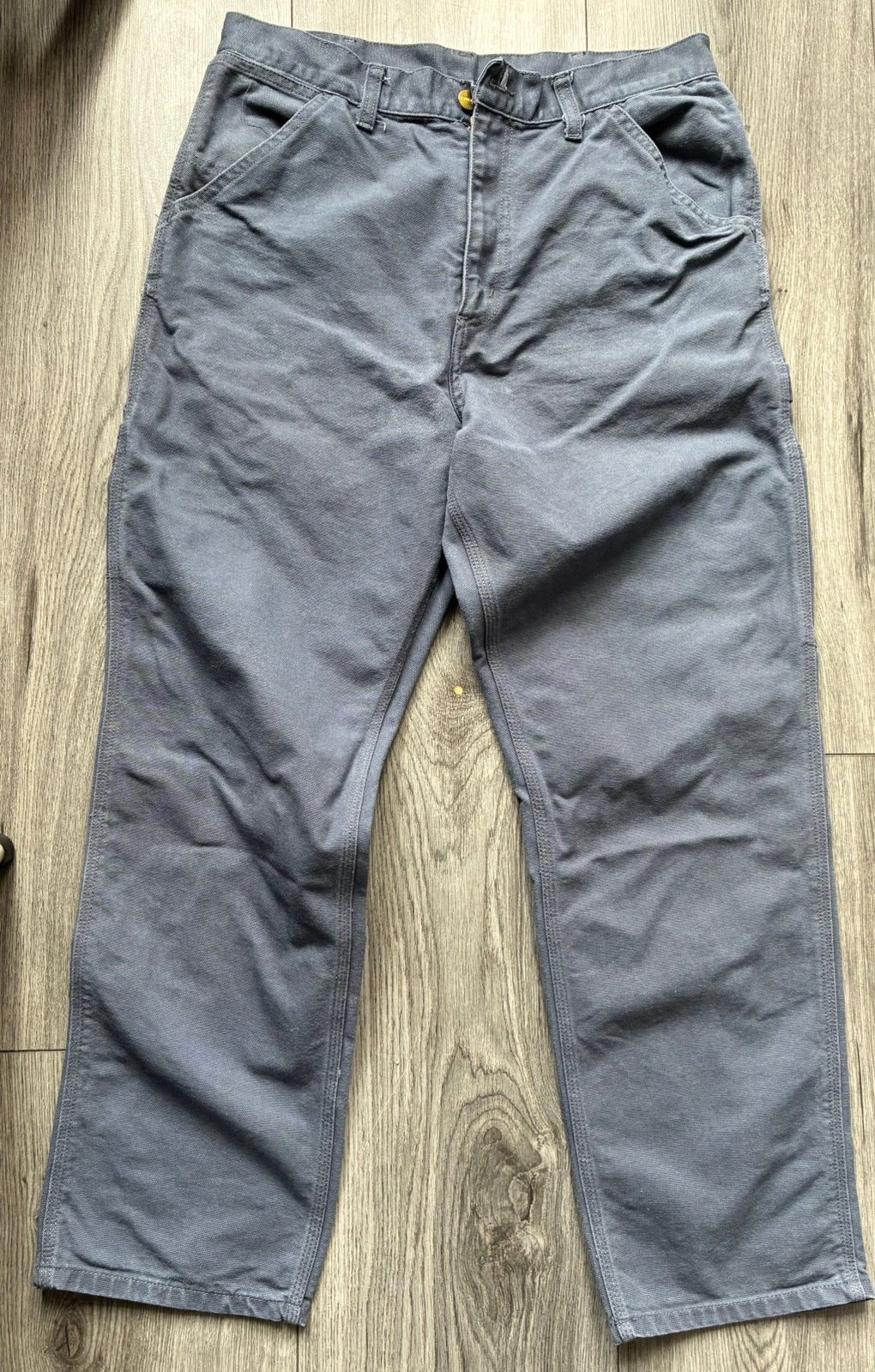 Carhartt Single knee pant 32, Ophalen of Verzenden, Zo goed als nieuw, Blauw, W32 (confectie 46) of kleiner