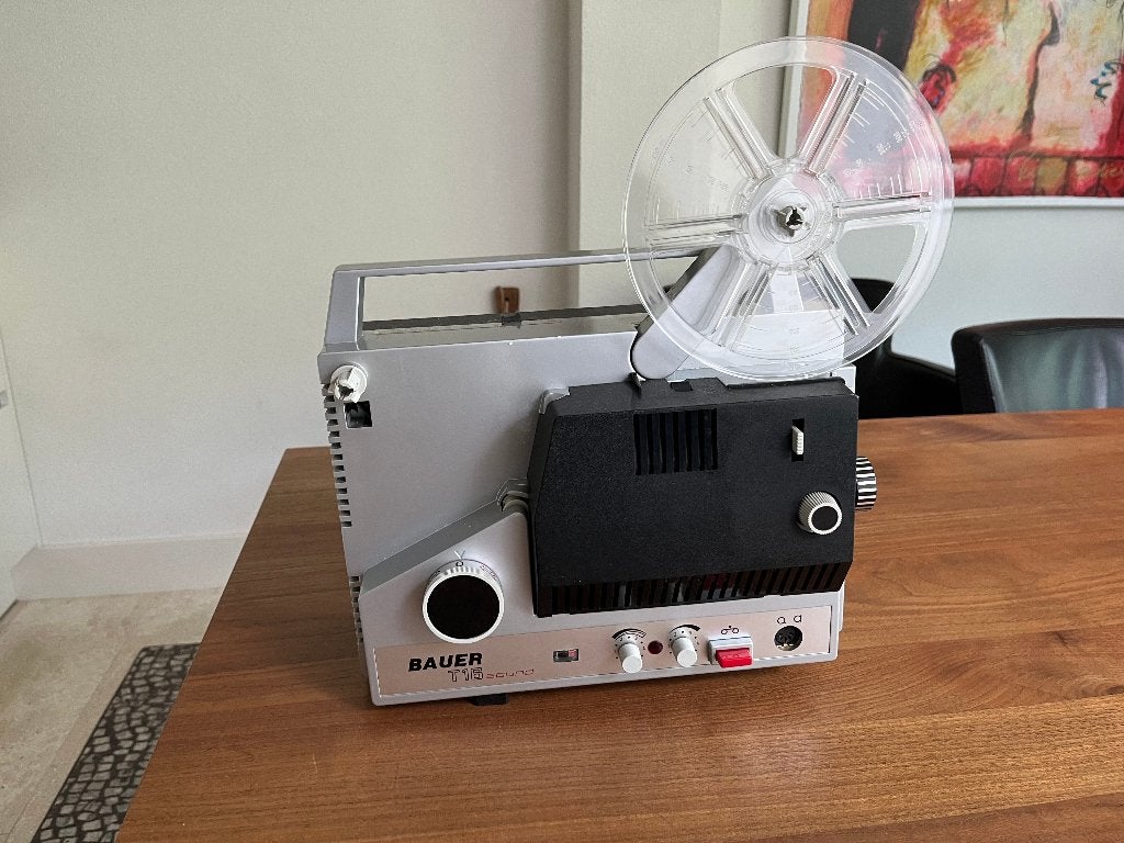Bauer T16 Sound - Super 8 filmprojector, Ophalen, 1960 tot 1980, Projector