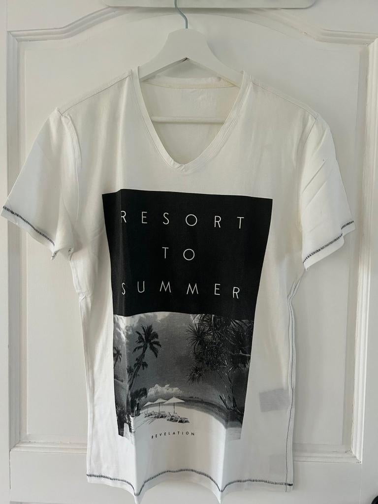 Revelation Shirt Resort To Summer S, Wit, Ophalen of Verzenden, Gedragen, Revelation