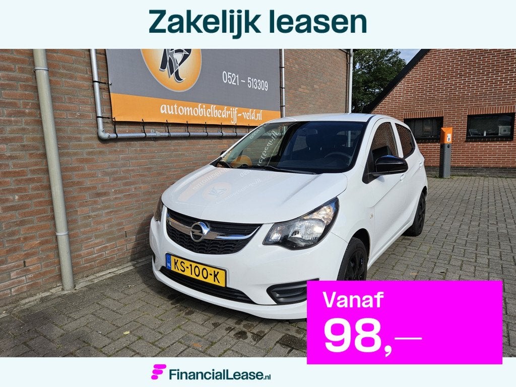 Opel KARL 1.0 ecoFLEX Edition, Voorwielaandrijving, 839 kg, Stof, Gebruikt