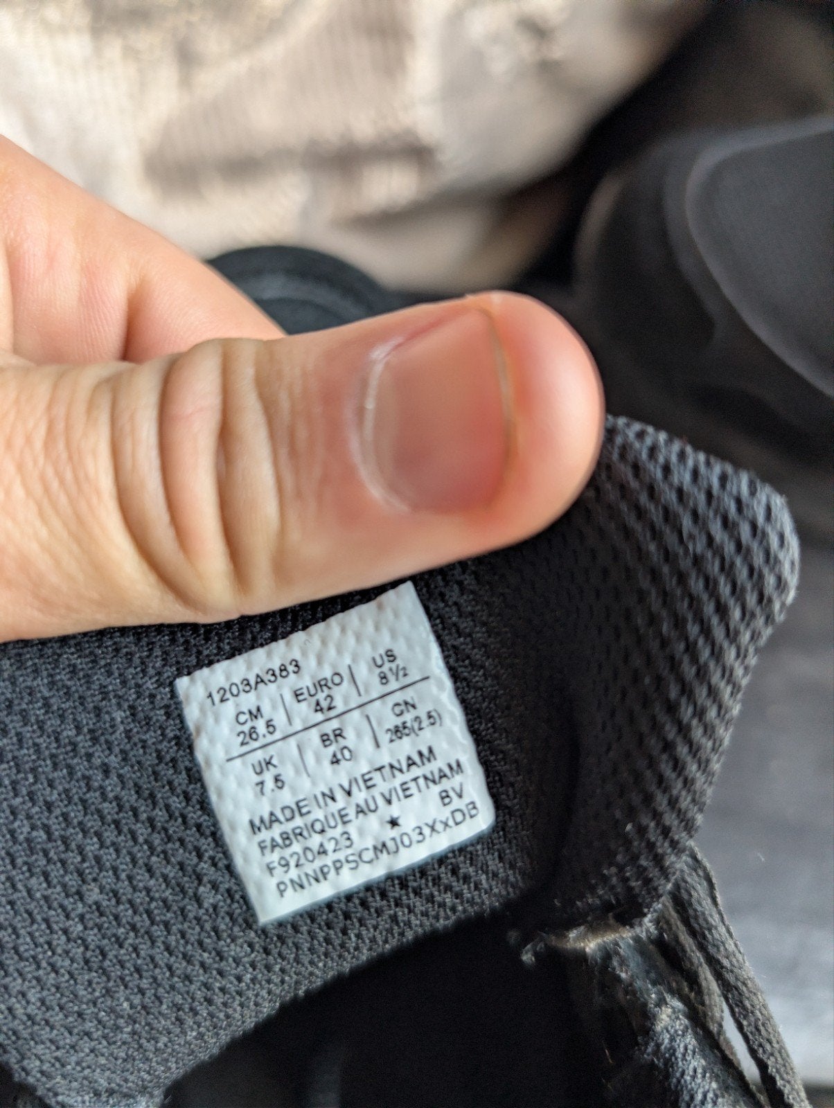 ASICS Sneakers Zwart, Ophalen of Verzenden