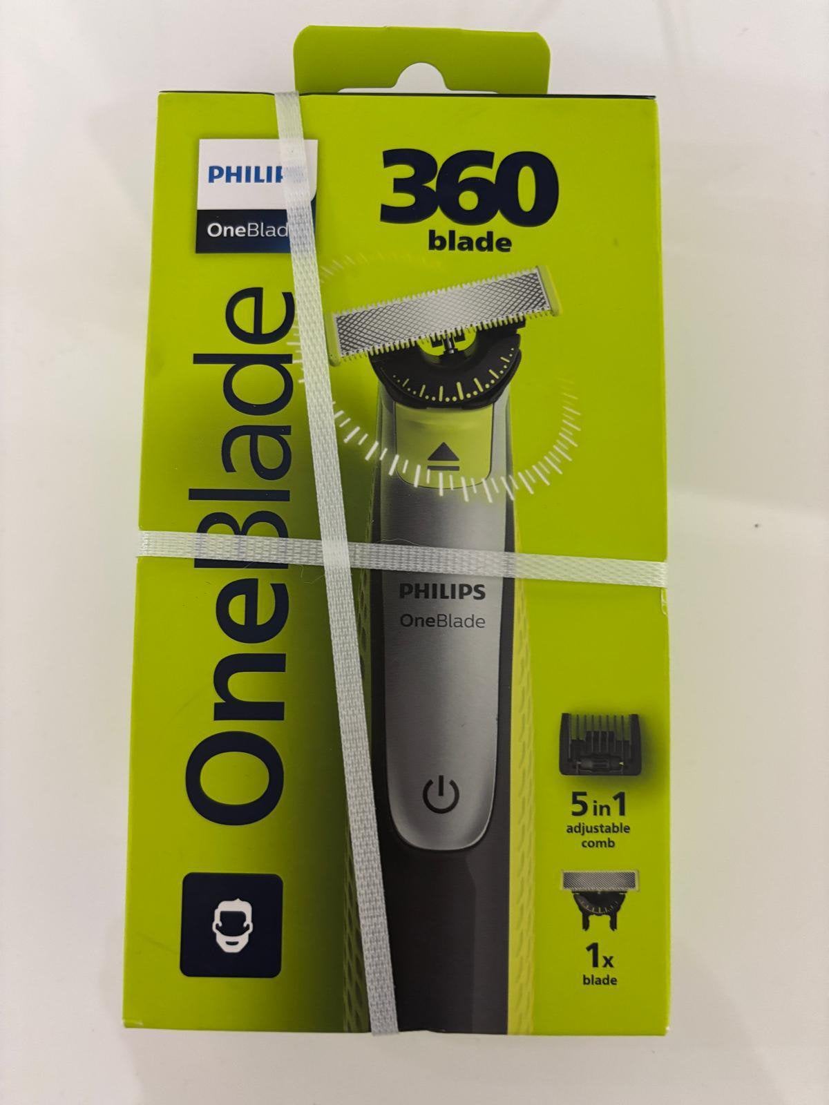 De Philips OneBlade 360is een hybride trimmer scheerapparaat, Witgoed en Apparatuur, Ophalen, Nieuw, Scheren en Epileren