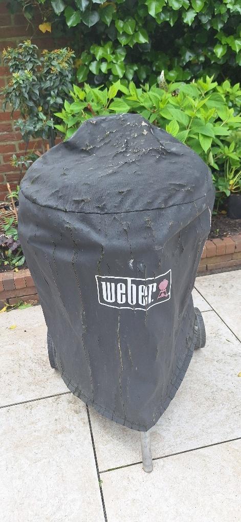 Weber kolen barbecue, Tuin en Terras, Houtskoolbarbecues, Ophalen, Gebruikt, WEBER BBQ, Met accessoires