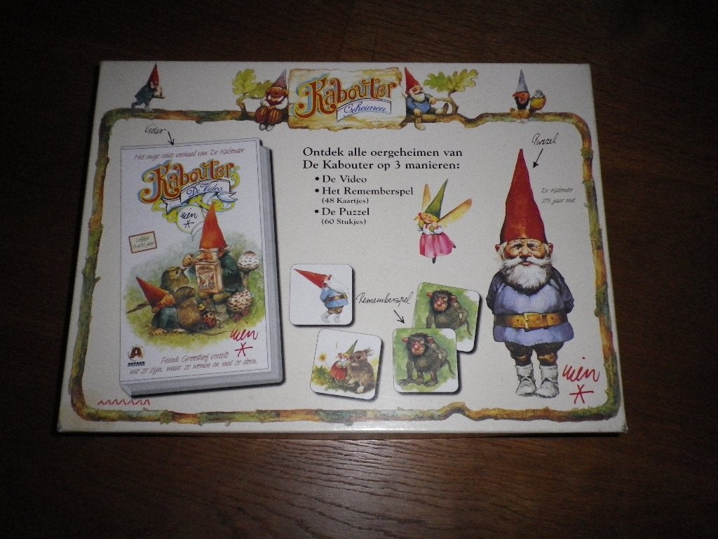 Kaboutergeheimen van Rien Poortvliet, Hobby en Vrije tijd, Gezelschapsspellen | Bordspellen, Ophalen, Zo goed als nieuw, Rien Poortvliet