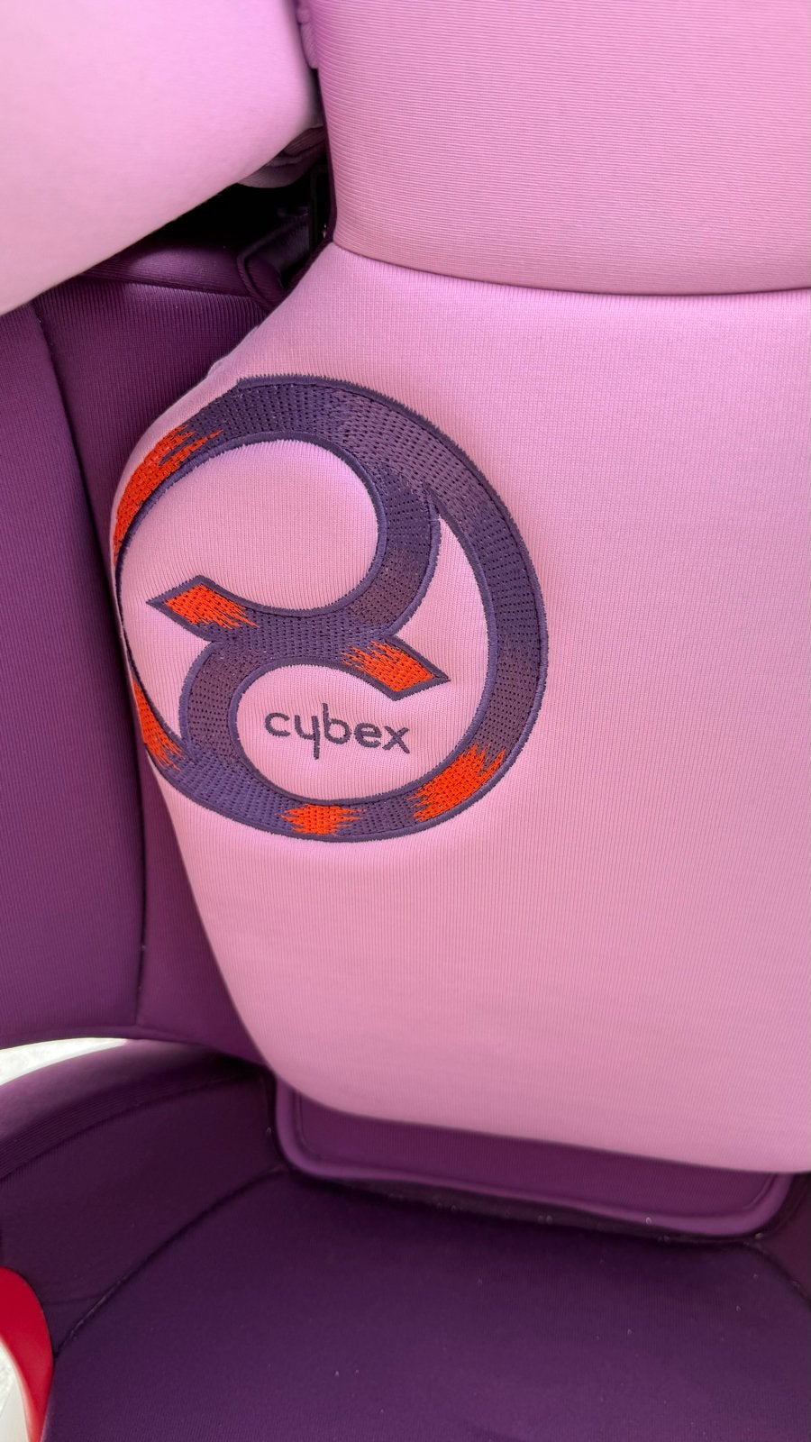 Cybex Gold Autostoel - Paars/Roze - in prima staat, 15 t/m 36 kg, Zijbescherming, Zo goed als nieuw, Isofix