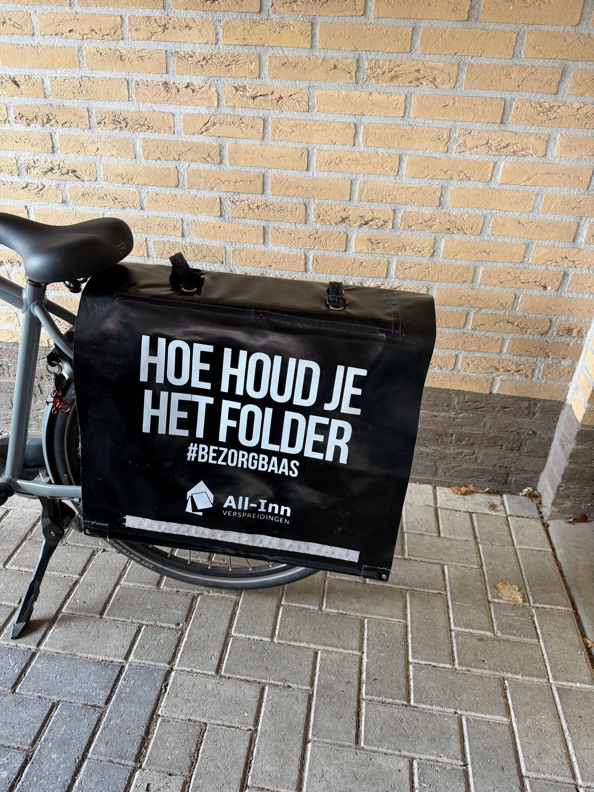 All-Inn Bezorgtas / Krantentas / Fietstas, Ophalen, Gebruikt
