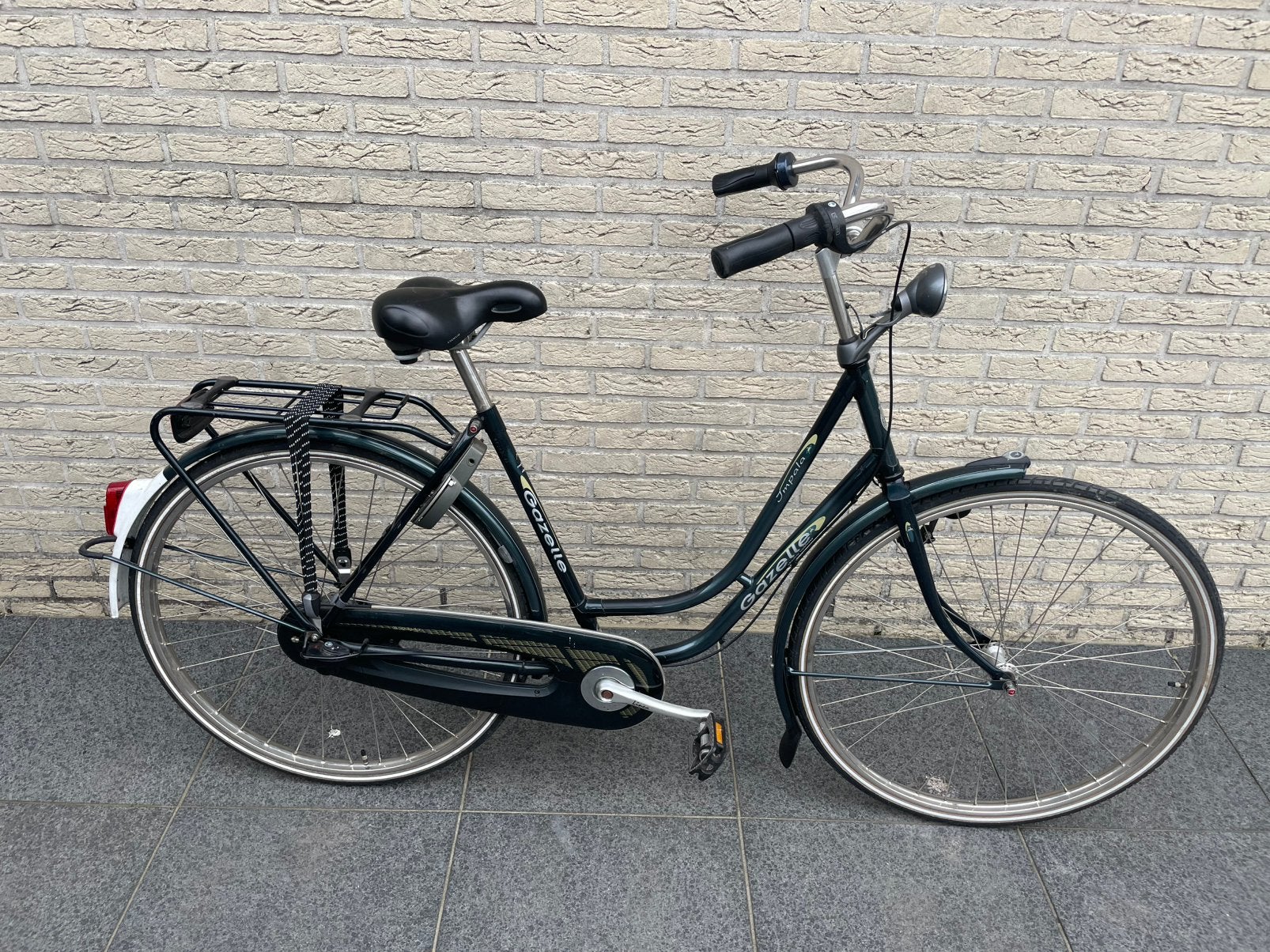 gazelle damesfiets, Fietsen en Brommers, Ophalen, Terugtraprem, Gebruikt, Versnellingen