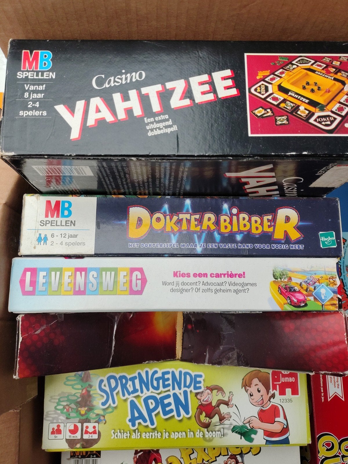 Diversen spelletjes / gezelschapsspellen, Hobby en Vrije tijd, Gezelschapsspellen | Bordspellen, Ophalen of Verzenden
