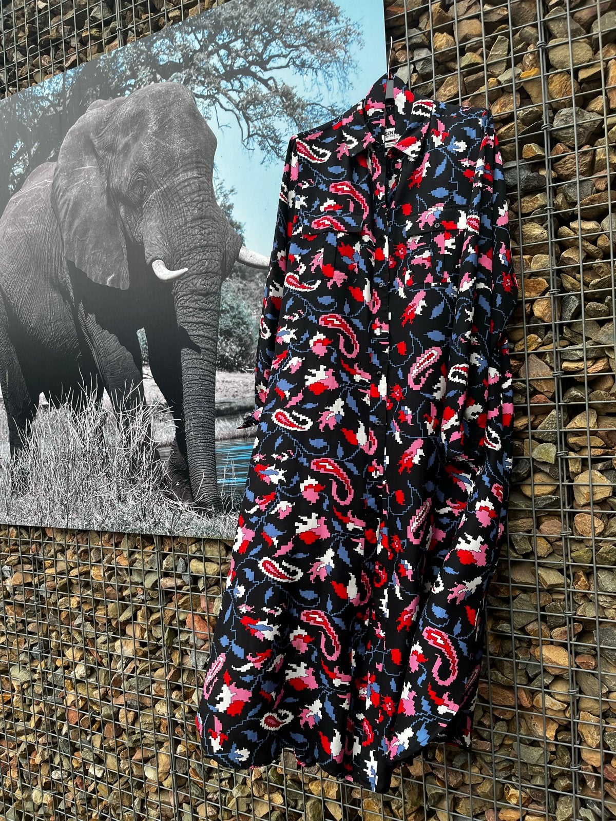 Essentiel Antwerp 100% zijden blouse maat 40, Ophalen of Verzenden, Zo goed als nieuw, Maat 38/40 (M), Zwart