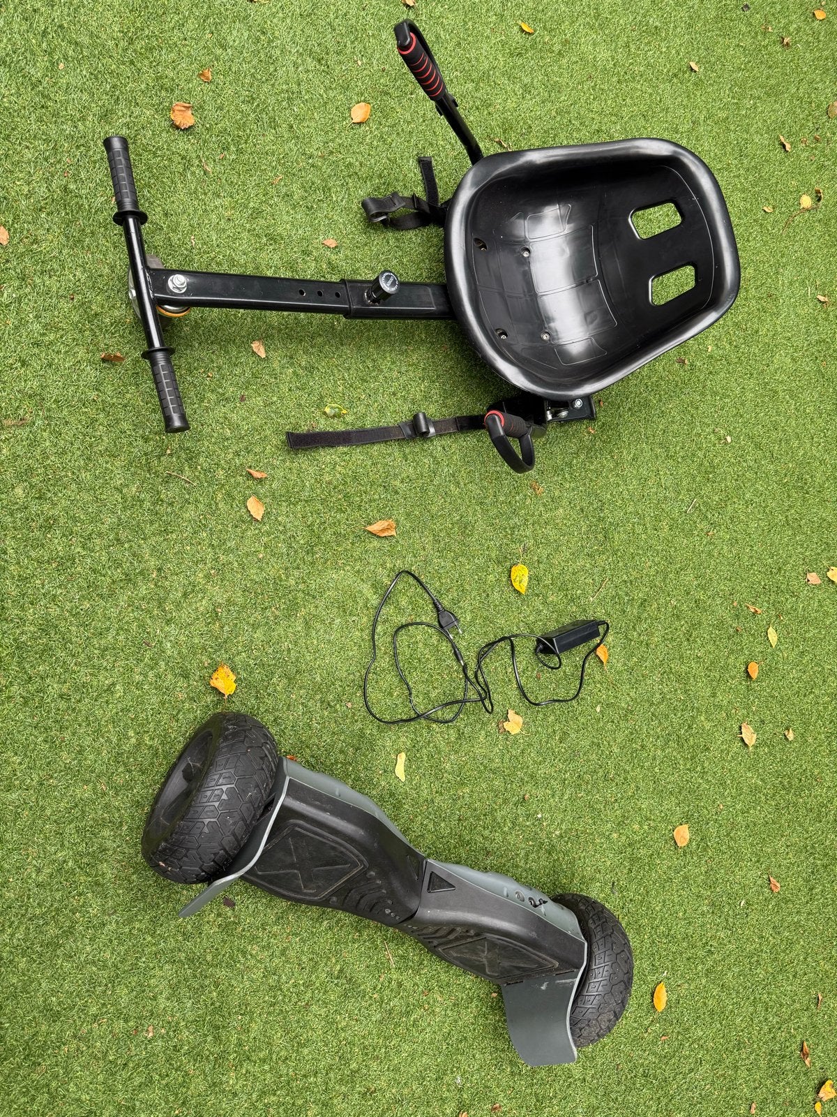 Hoverboard met buggy - accu defect, Gebruikt