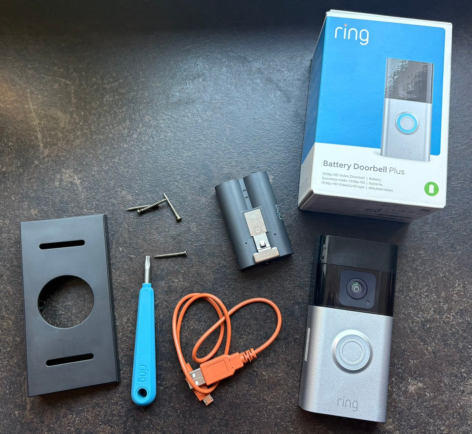 Ring deurbel plus, Ophalen, Zo goed als nieuw