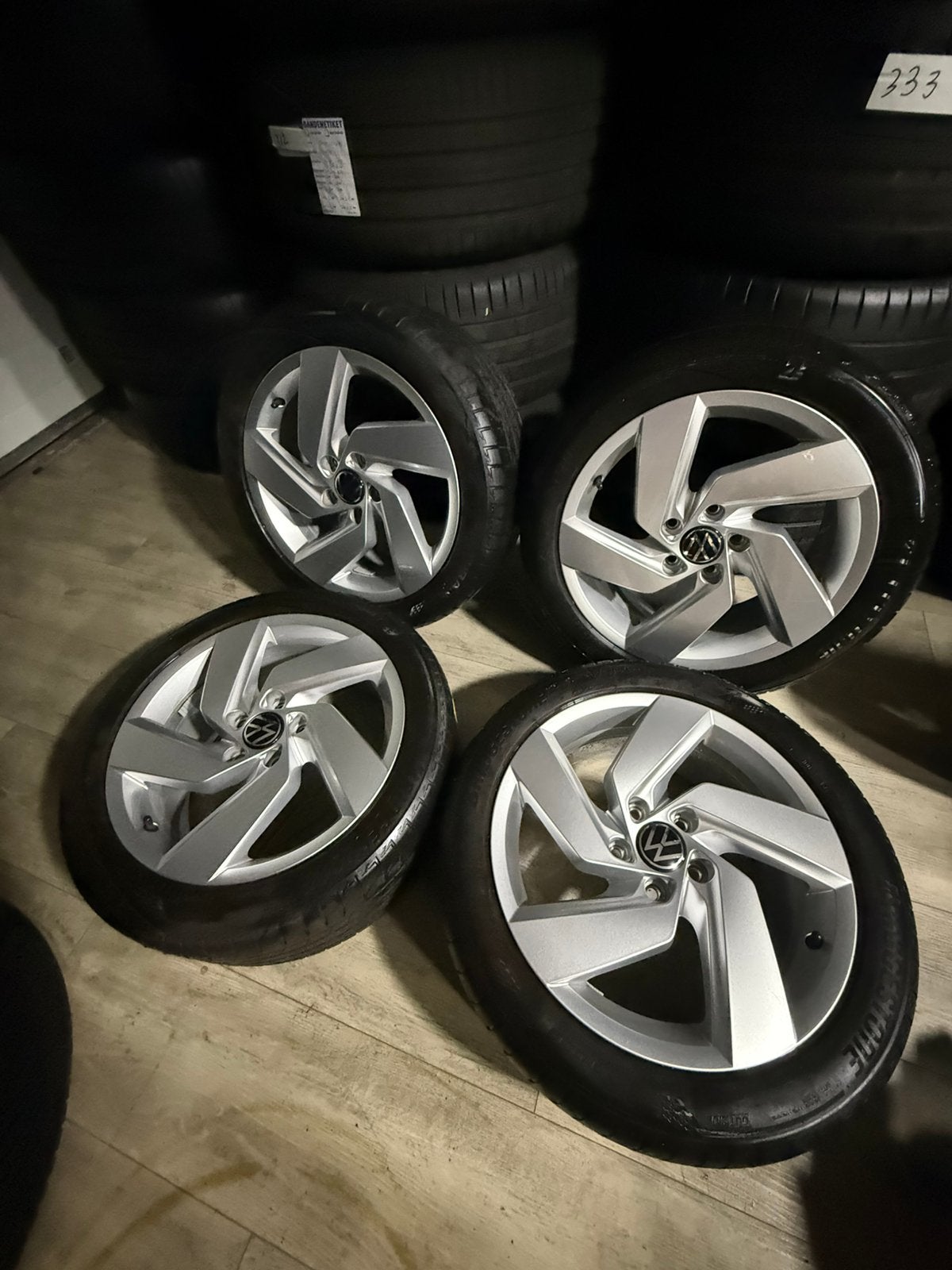 Vw Richmond/5x112/als nieuw/zomer, Auto-onderdelen, Banden en Velgen, ----, Banden en Velgen, 17 inch, Ophalen of Verzenden