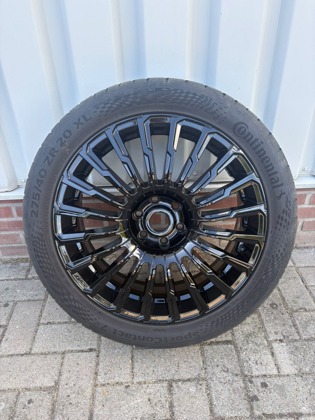 20 inch velgen zwart voor Ford Transit/VW Transporter T7, 275 mm, Banden en Velgen, Ophalen of Verzenden, 20 inch