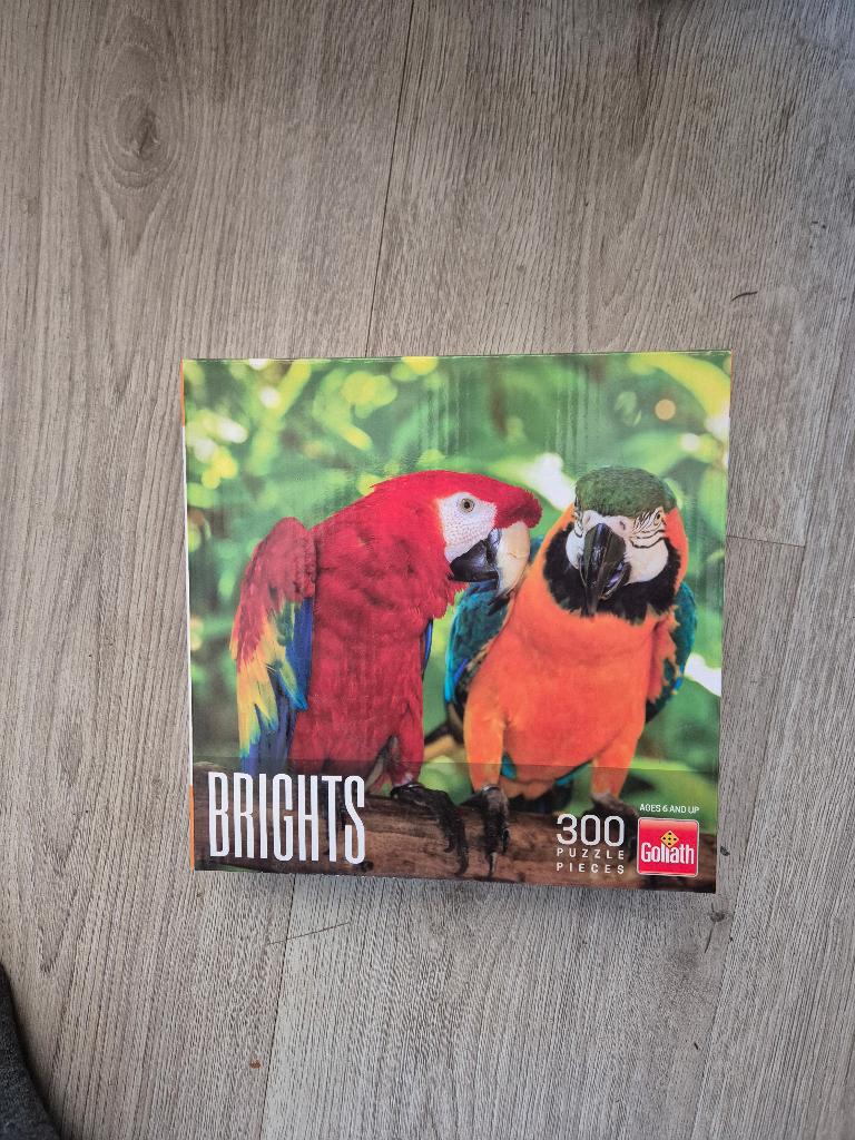 goliath puzzel papegaai ara 300 stukjes nieuw, Ophalen of Verzenden, Minder dan 500 stukjes, Nieuw, Legpuzzel