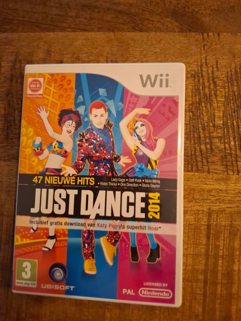 Nintendo wii just dance 2014, Muziek, Ophalen of Verzenden, Zo goed als nieuw, 3 spelers of meer