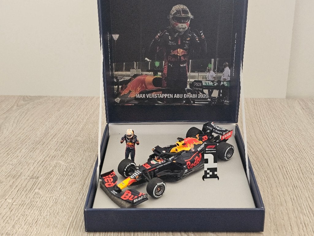 RB16, Max Verstappen # 33, Winner Abu Dhabi 2020. SPARK, Ophalen of Verzenden, Zo goed als nieuw, Auto, Overige merken