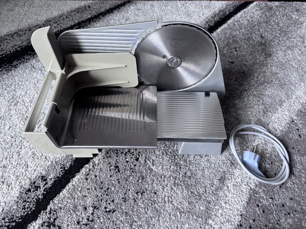 Graef EH-170 T Elektrische Snijmachine / Allessnijder, Ophalen, Gebruikt, Zilver, Metaal