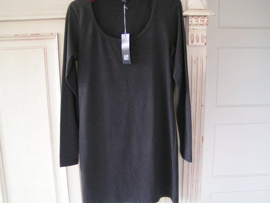 Lang Nieuw Grijs Shirt Maat L-38-40, Maat 38/40 (M), Nieuw, Ophalen of Verzenden, Lange mouw