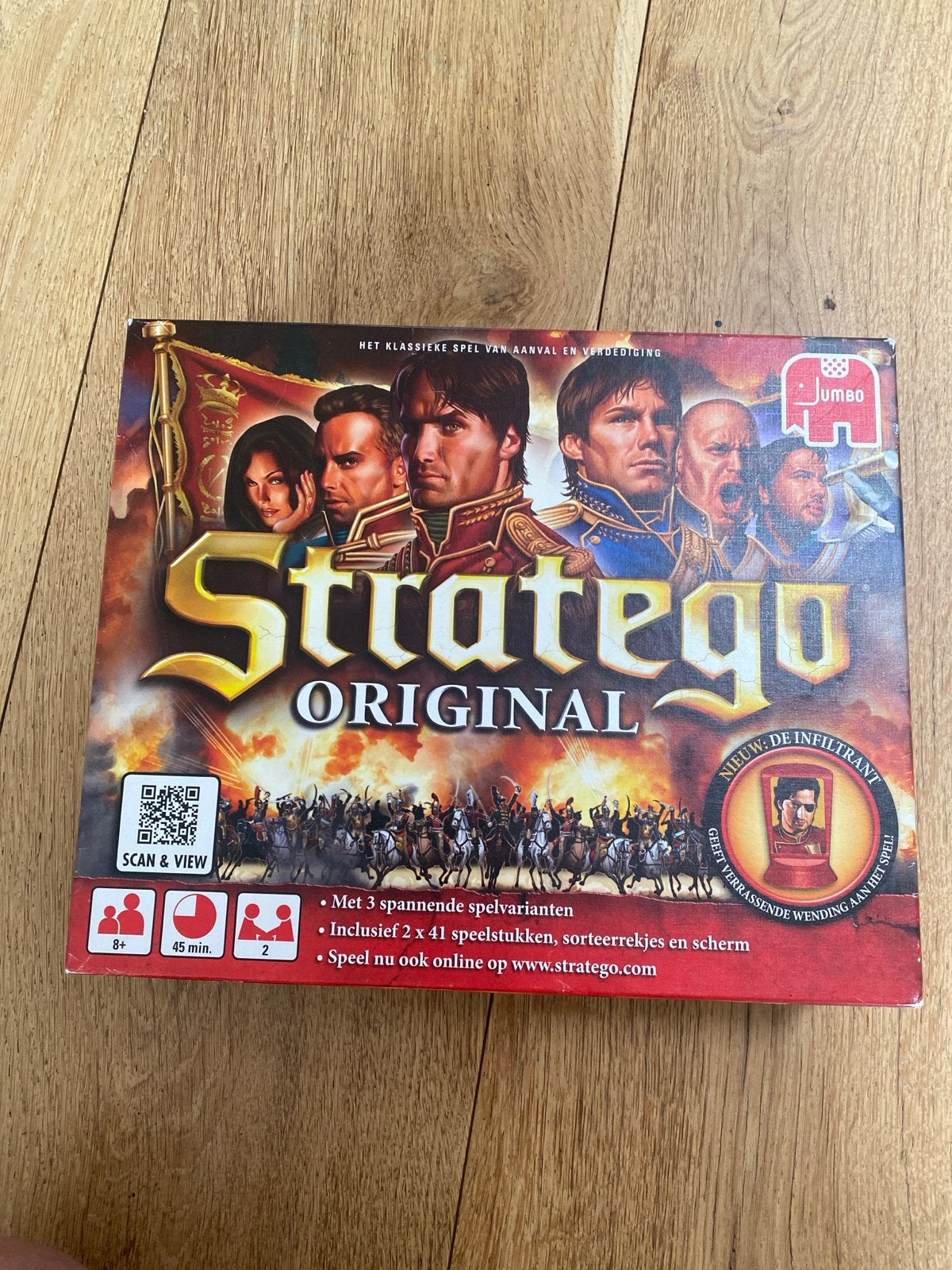 Stratego Original - Het klassieke spel van aanval en verdedi, Een of twee spelers, Ophalen of Verzenden, Gebruikt