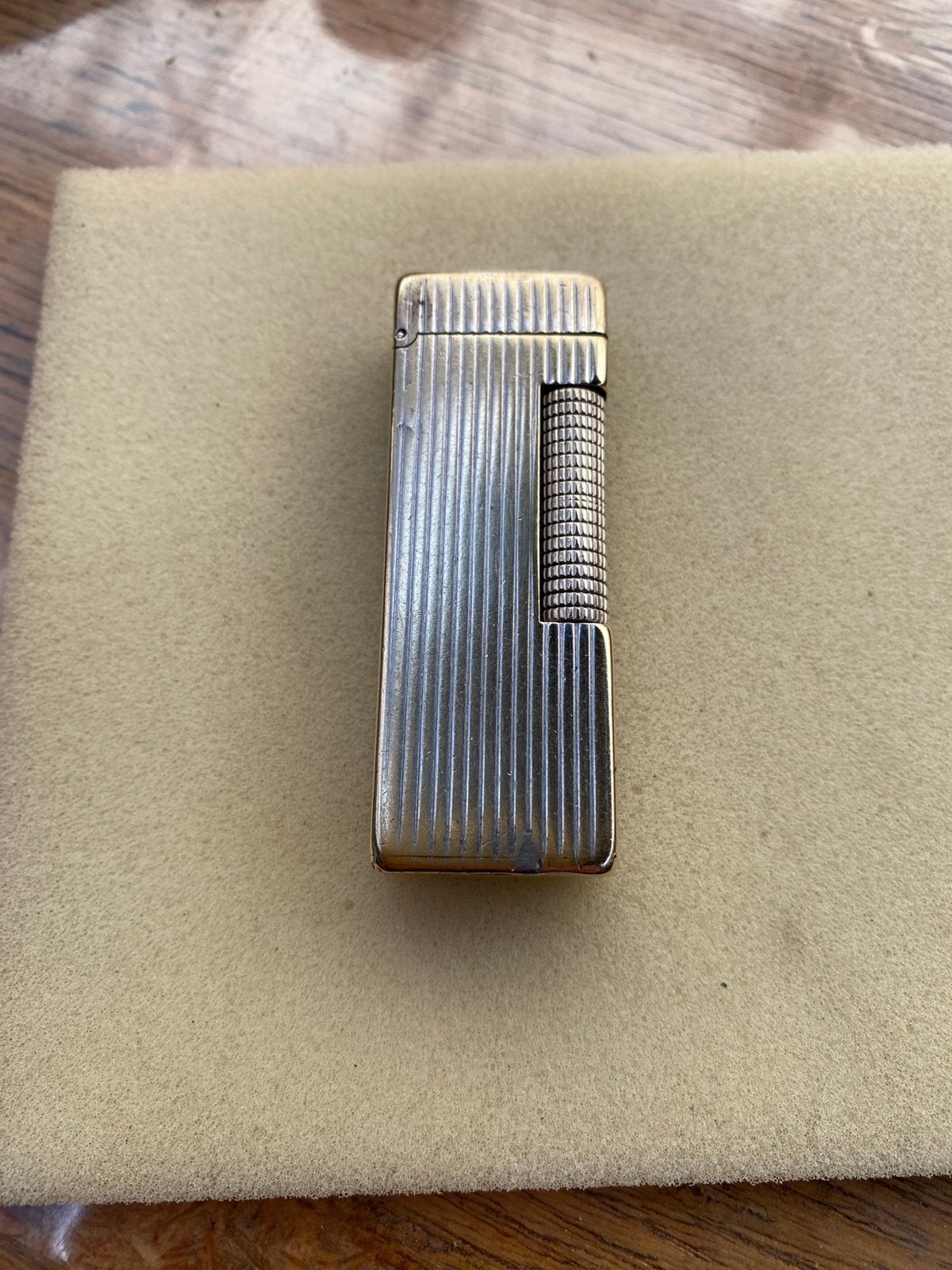 Vintage Dunhill aansteker - Gebruikt, Verzamelen, Ophalen, Gebruikt, Aansteker